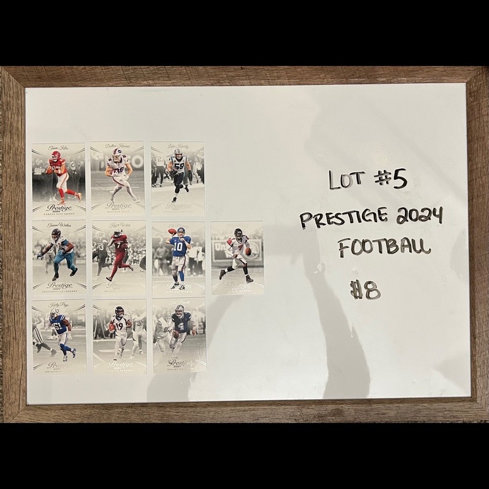 Prestige 2024 Football Trading Cards